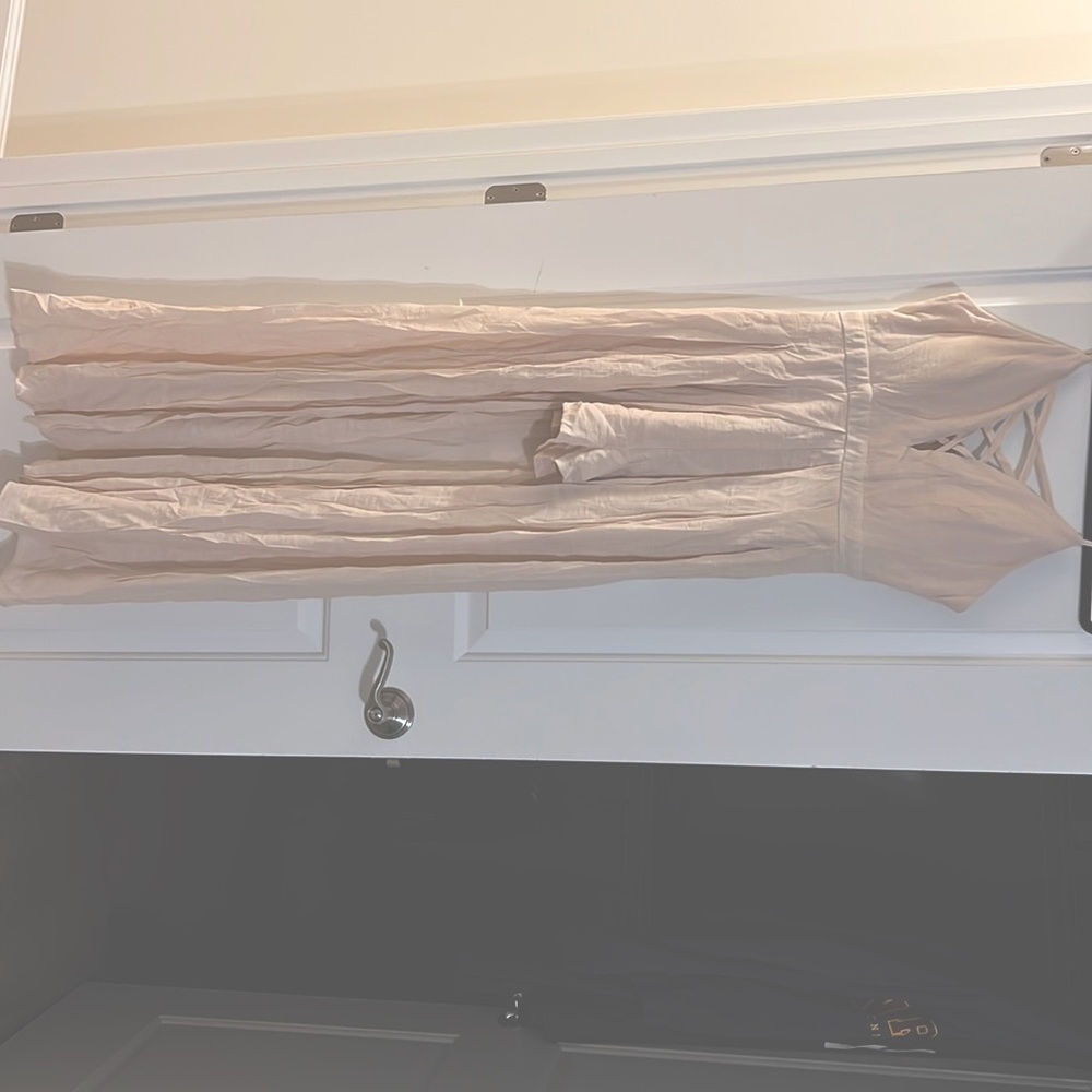 Muslin hi-low romper